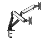 ANDA SEAT Stealth PRO II Duo 17"-32” czarno-biały - 1473983 - zdjęcie 2